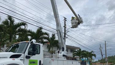 luma energy asegura que hasta esta madrugada unos 2,765 clientes estaban sin luz