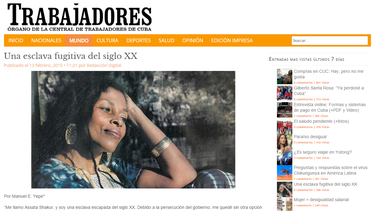 Foto del&nbsp;artículo en Trabajadores sobre Joanne Chesimard.