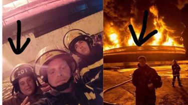 el selfie de la muerte: revelan fotos de bomberos cubanos minutos antes de morir tras explosion en matanzas