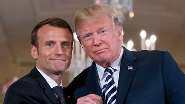 Formalidades aparte, varios asuntos separan a Trump y Macron