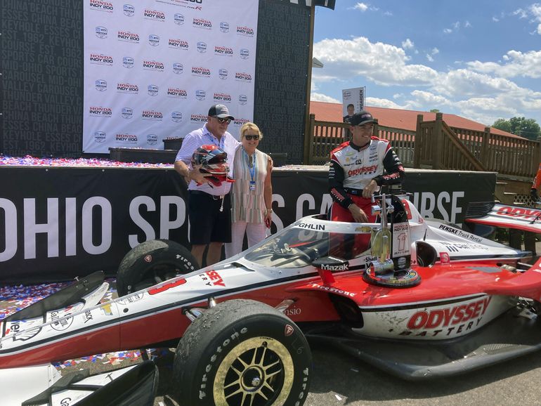 IndyCar: McLaughlin gana frente a sus padres, de visita