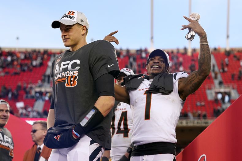 DEP-NFL BENGALS-BURROW-CHASE