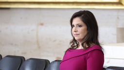 La representante Elise Stefanik, en la 60ma Ceremonia de Investidura Presidencial en la Rotonda del Capitolio en Washington, el lunes 20 de enero de 2025. (Kevin Lamarque/Pool Foto vía AP)