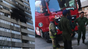 tragedia en la habana: una persona muere en incendio de edificio en plaza de la revolucion