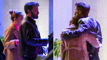 las imagenes de ben affleck y jennifer lopez en su primera aparicion publica como pareja