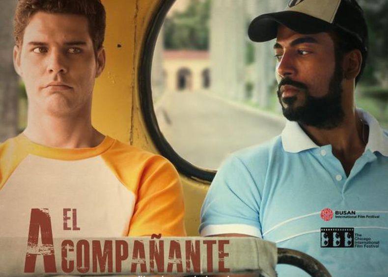 Fragmento del cartel de la película El Acompañante de Pavel Giroud.