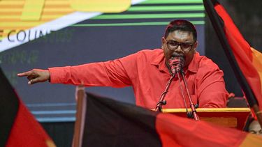 irfaan ali anuncio que guyana mantendra la ruptura de las relaciones con venezuela