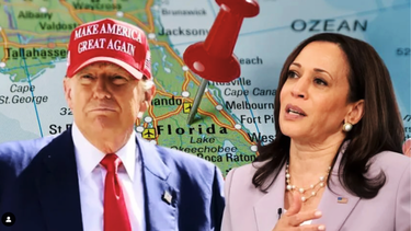 kamala harris se desploma en las encuestas durante un fin de semana negro
