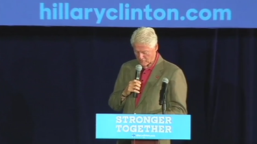 bill clinton hace campana por hillary en el sur de la florida