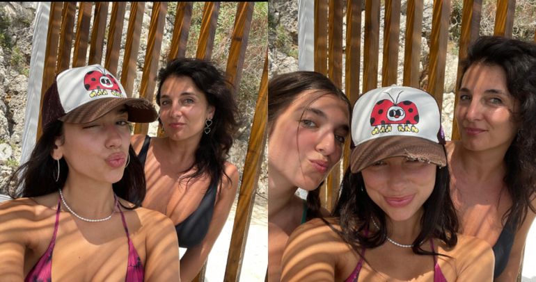 Dua Lipa junto a su madre | Instagram