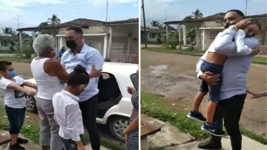 primeras imagenes del opositor cubano mitzael diaz paseiro tras pasar mas de 3 anos en la carcel