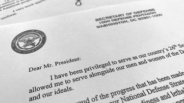 Srio. de Defensa Mattis renuncia por diferencias con Trump