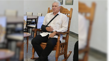 inmovilizan brazo derecho de diaz-canel y llueven las especulaciones