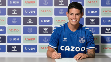 everton ficha a james rodriguez