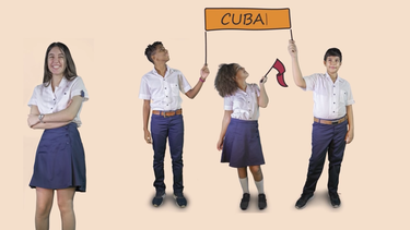 cuba cambiara el color de los uniformes escolares