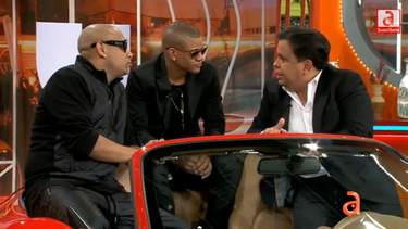 gente de zona estuvo en americateve con carlucho