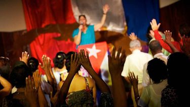 Un culto evangélico en Cuba. (Archivo)
