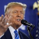 El expresidente estadounidense Donald Trump en un evento de campaña el 27 de enero de 2024 en Las Vegas.. (Foto AP /John Locher)