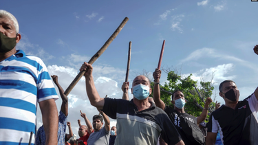miguel diaz-canel sobre brutal represion contra el pueblo cubano: han tenido la respuesta que merecian