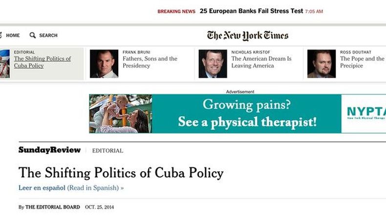 El diario ha publicado tres editoriales en menos de un mes abordando el mismo tema.