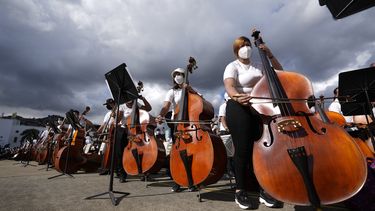 Venezuela buscan récord de la orquesta más grande del mundo