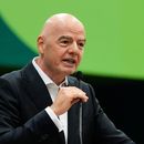 ARCHIVO - Gianni Infantino, presidente de FIFA, pronuncia unas palabras durante la ceremonia de inauguración del Centro Internacional de Transmisión, el 1 de junio de 2026, en Dallas. (Foto AP/Tony Gutierrez, Archivo)