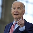 El presidente Joe Biden habla durante un acto de campaña en el Girard College, el miércoles 29 de mayo de 2024, en Filadelfia. (AP Foto/Evan Vucci)