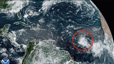 se forma la tercera depresion tropical en el atlantico rumbo al caribe