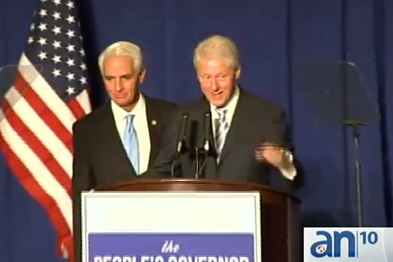 El ex presidente Bill Clinton estuvo esta tarde aquí en Miami con un mensaje muy claro para los votantes.