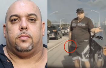 Ira en la carretera: arrestan a chófer de origen cubano que amenazó a otro con un arma de fuego en Hialeah