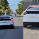 LUJO EN MEDIO DEL COLAPSO: OTRO PORSCHE SIN CHAPA CIRCULA EN LAS CALLES DE LA HABANA