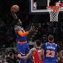 Knicks remontan y vencen 115-109 a Wizards