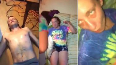 transmitieron en vivo por facebook como sus padres estaban pasados de heroina
