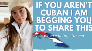 amigo, la situacion se agrava: modelo cubana lanza mensaje contra el regimen