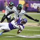 Vikings se sostienen y superan por 27-22 a los Jets