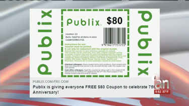 alertan sobre falso cupon de publix que circula en redes