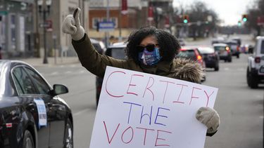 Michigan certifica la victoria de Biden en el estado