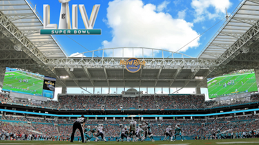 ya todo esta listo para super bowl 54, a celebrarse este domingo en el hard rock stadium