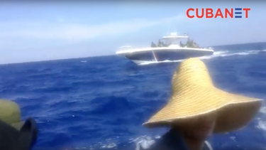 balseros logran filtrar video de su persecucion por guardacostas cubanos
