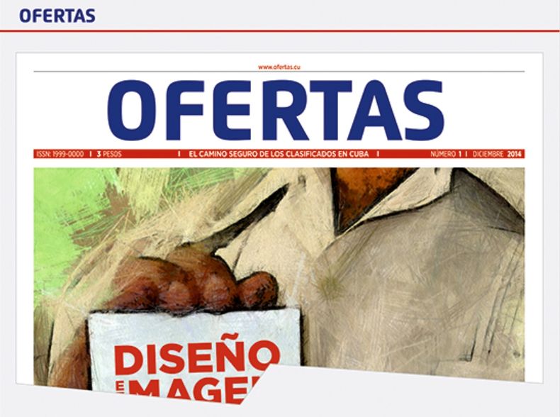 Portada de la versión impresa del tabloide Ofertas.