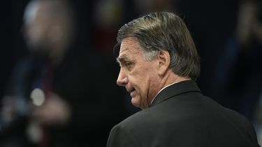 El expresidente brasileño Jair Bolsonaro en el Supremo Tribunal en Brasilia el 10 de junio del 2025. (AP foto/Eraldo Peres)