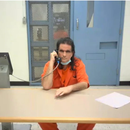 Alex Saab en prisión durante la audiencia con el juez O. Sullivan (Tribunal Federal de Florida)