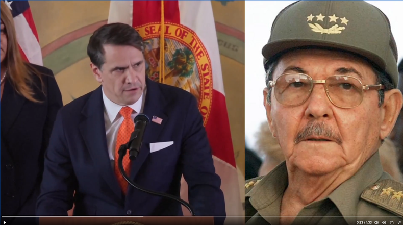 Raul Castro acusado