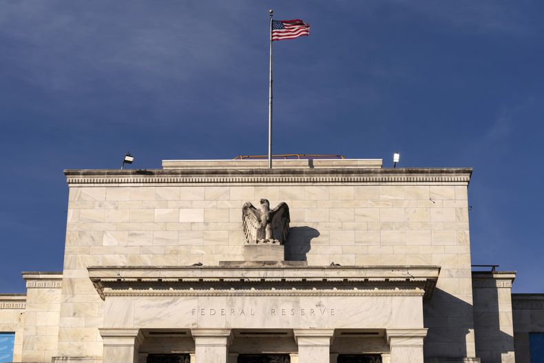 La sede de la Reserva Federal en Washington el 18 de noviembre del 2024. (AP foto/Jose Luis Magana)