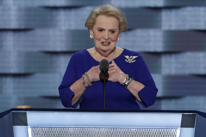 AMN-GEN MADELEINE ALBRIGHT-DECESO