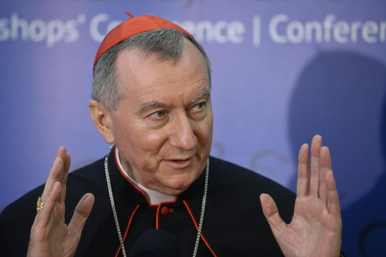 Cardenal Pietro Parolin, secretario de Estado de El Vaticano.