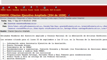 un fallo de seguridad habria dejado expuestos centenares de emails de cubarte