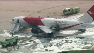 avion se incendia en plena pista del aeropuerto de fort lauderdale