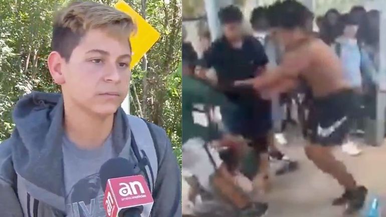 Adolescente recibe brutal golpiza en un High School de Broward por hablar español