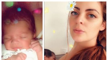 la actriz cubana claudia y esposa del comediante alexis valdes  muestra por primera vez el rostro de su hija lucia